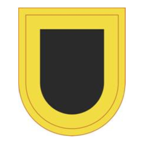 509 Infantry Regiment (Beret Flash and Background Trimming), US Army Patch