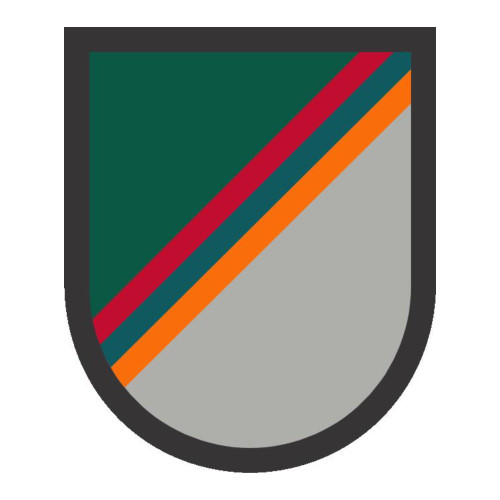 3 Psychological Operations Battalion (Beret Flash and Background Trimming), US Army Patch