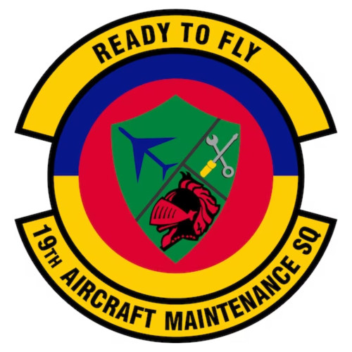 19th Aircraft Maintenance Squadron Patch