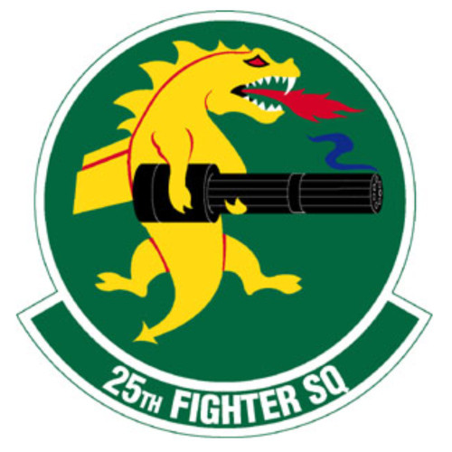 25th Fighter Squadron Patch