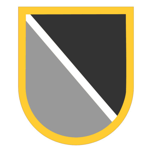 1st Special Warfare Training Group (Beret Flash and Background Trimming), US Army Patch