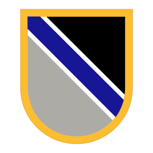2nd Special Warfare Training Group (Beret Flash and Background Trimming), US Army Patch