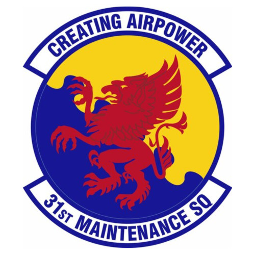 31st Maintenance Squadron Patch