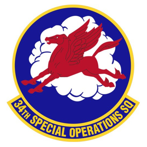 34th Special Operations Squadron Patch