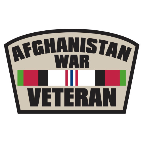 Afghanistan War Veteran Patch