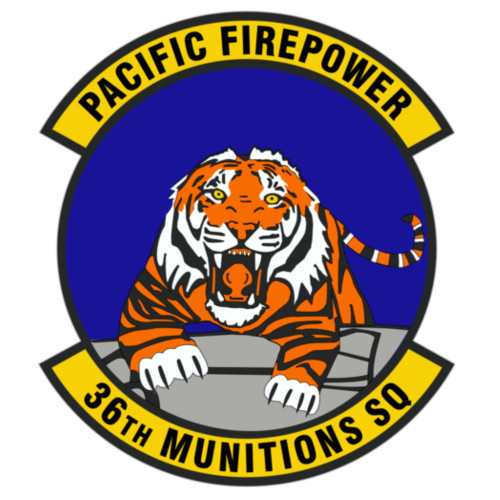 36th Munitions Squadron Patch