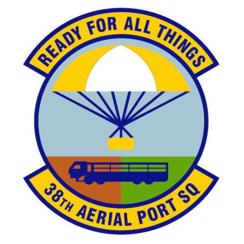 38th Aerial Port Squadron Patch