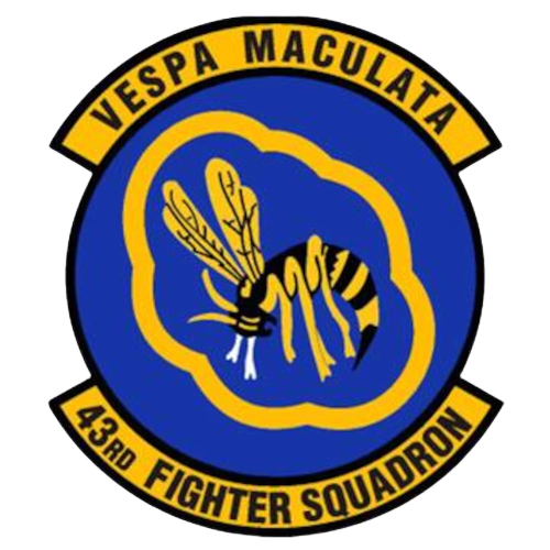 43rd Fighter Squadron Patch