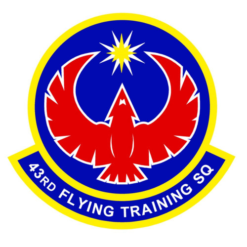 43rd Flying Training Squadron Patch