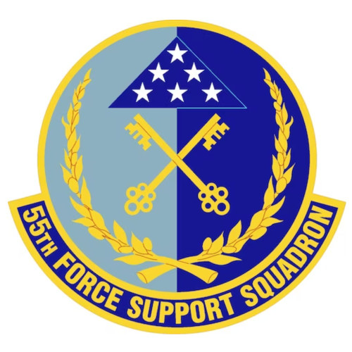 55th Force Support Squadron Patch