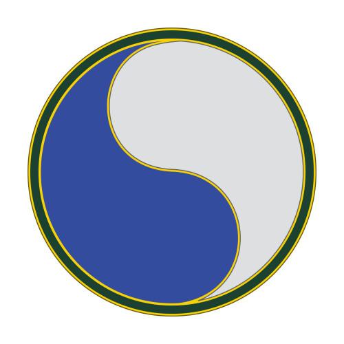29th Infantry Division, US Army Patch