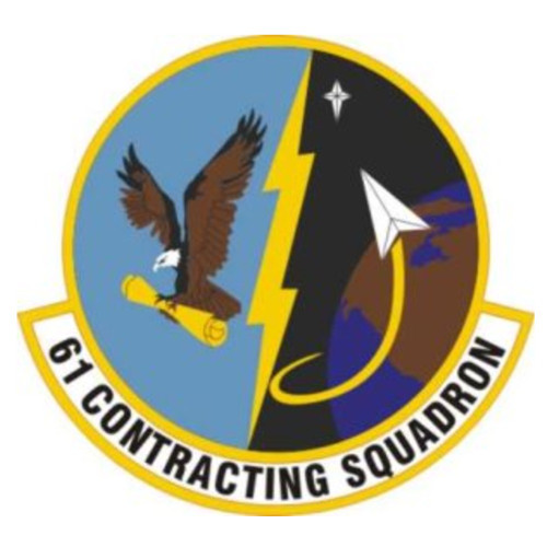 61st Contracting Squadron Patch
