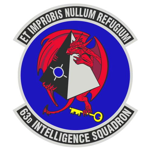 63rd Intelligence Squadron Patch
