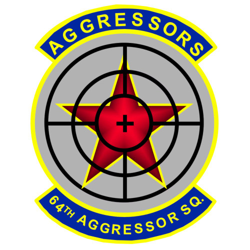 64th Aggressor Squadron Patch