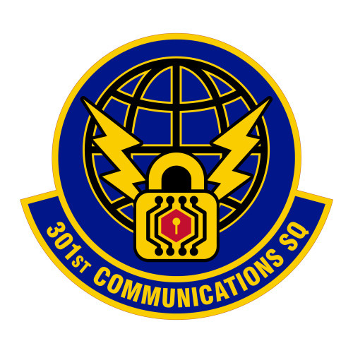 301st Communications Squadron Patch