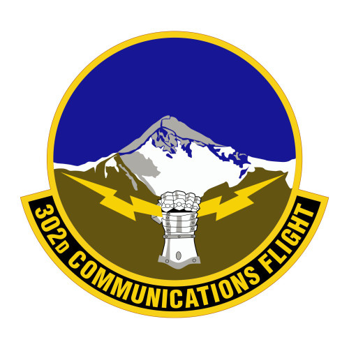 302nd Communications Flight Patch