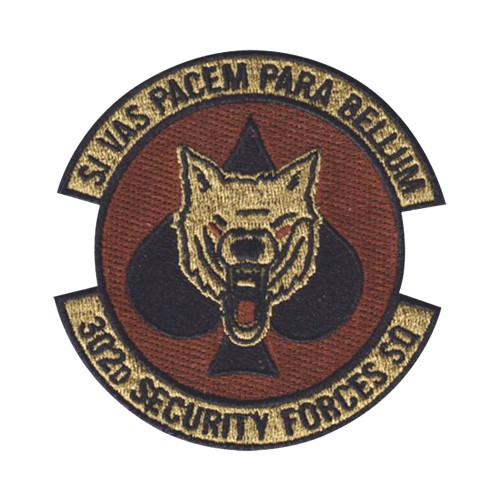 302nd Security Forces Squadron Patch