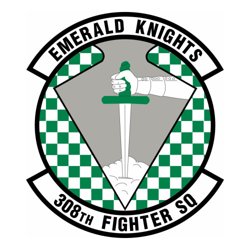 308th Fighter Squadron Patch