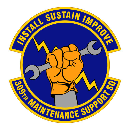 309th Maintenance Support Squadron Patch