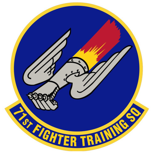 71st Fighter Training Squadron Patch
