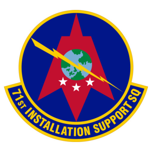 71st Installation Support Squadron Patch