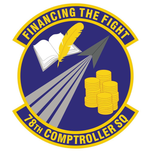 78th Comptroller Squadron Patch