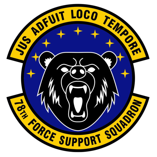 78th Force Support Squadron Patch