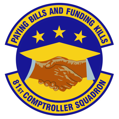 81st Comptroller Squadron Patch