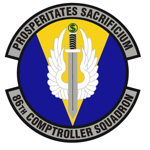 86th Comptroller Squadron Patch