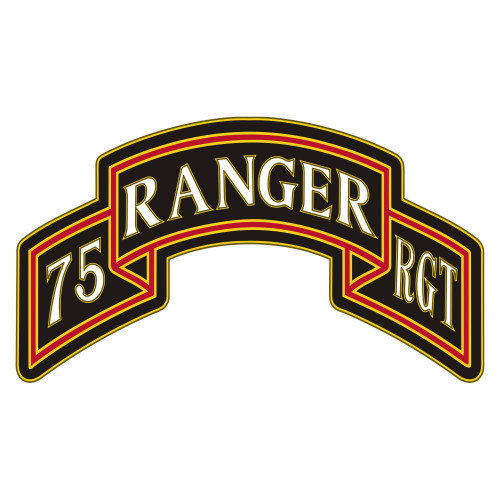 75th Ranger Regiment (Combat Service Identification Badge), US Army Patch