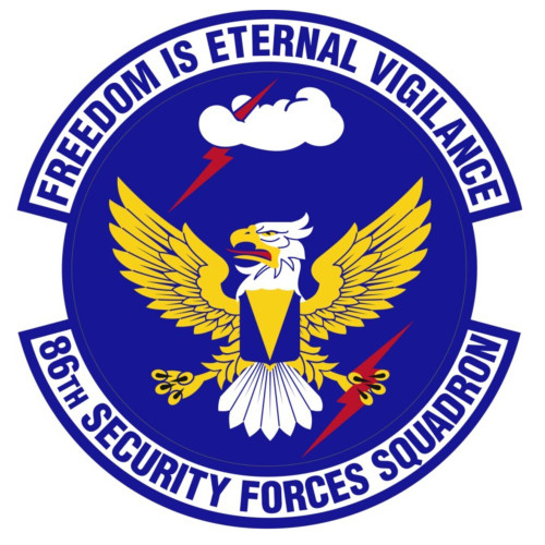 86th Security Forces Squadron Patch