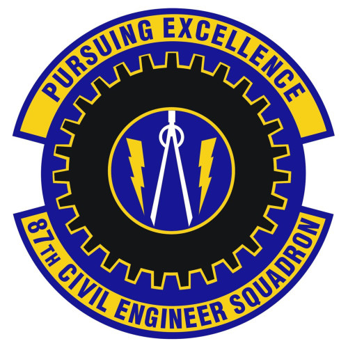 87th Civil Engineer Squadron Patch