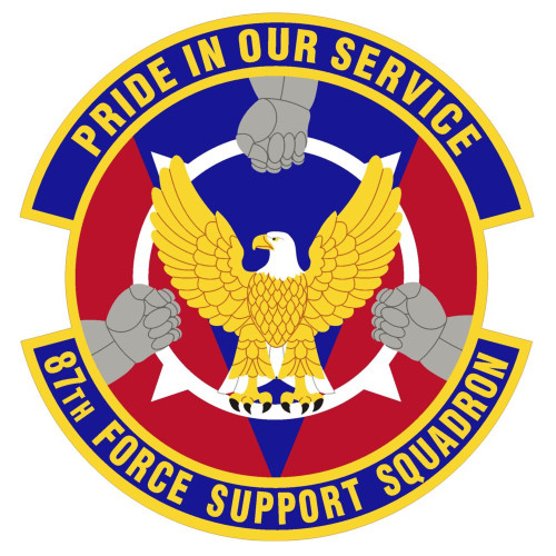 87th Force Support Squadron Patch