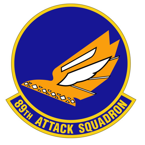 89th Attack Squadron Patch