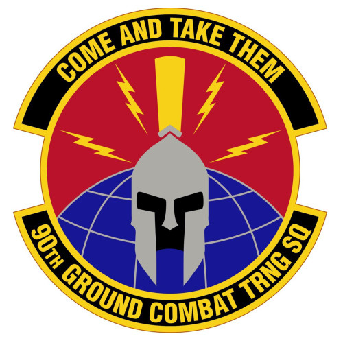 90th Ground Combat Training Squadron Patch