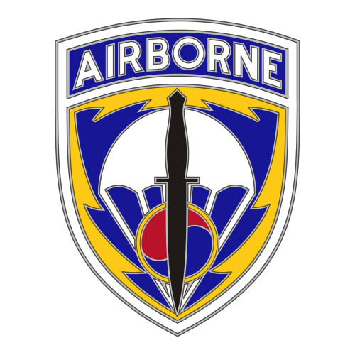 Special Operations Command, Korea Airborne (Combat Service Identification Badge), US Army Patch
