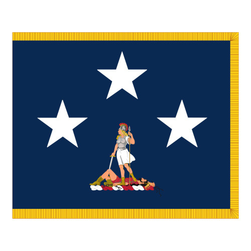 Flags for General Officers of the Army National Guard (Lieutenant General), US Army Patch