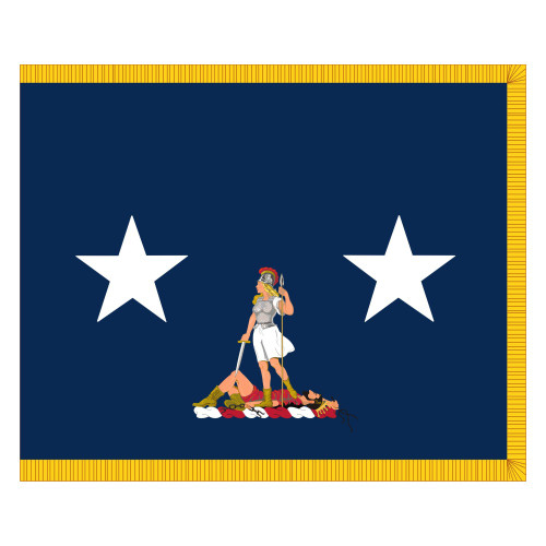 Flags for General Officers of the Army National Guard (Major General), US Army Patch