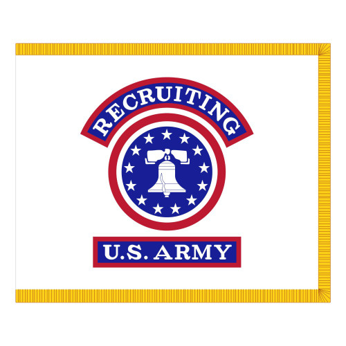 Army Recruiting Advertising Flag, US Army Patch