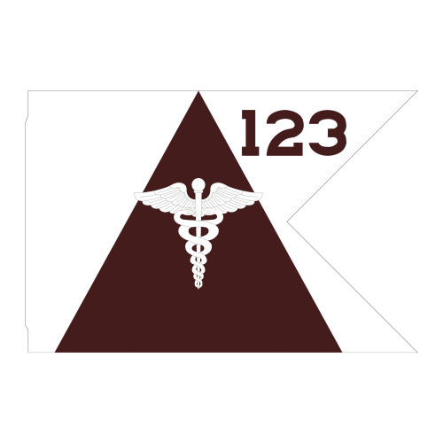 Numbered Medical Laboratories/Numbered Medical Materiel Centers (United States Army Guidons), US Army Patch