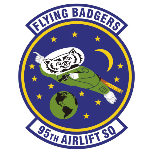 95th Airlift Squadron Patch