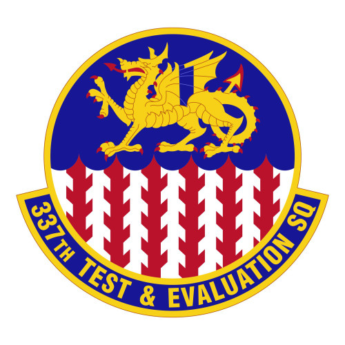 337th Test and Evaluation Squadron Patch