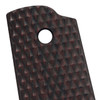 VZ Grips' Diamond Back Black Cherry G-10 1911 Grip Thumbnail.