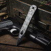 VZ Discrete Black Gray G-10 Dagger lifestyle photo