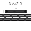 VZ Grips' Stand Alone 3-Slot M-LOK Rail Cover Size Diagram