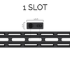 VZ Grips' VZ FRAG 1-Slot M-LOK Rail Cover Size Diagram