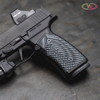 VZ Operator II™ Black Gray G-10 grips for the Sharps Bros P365 X Macro frame