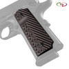 VZ Operator III™ Black Cherry G-10 grips on a black Colt® 1911.