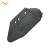 Leather Sheath for VZ's Steel Leonidas Dagger - Black Leather - Back