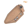 Leather Sheath for VZ's Steel Leonidas Dagger - Natural Leather - Front